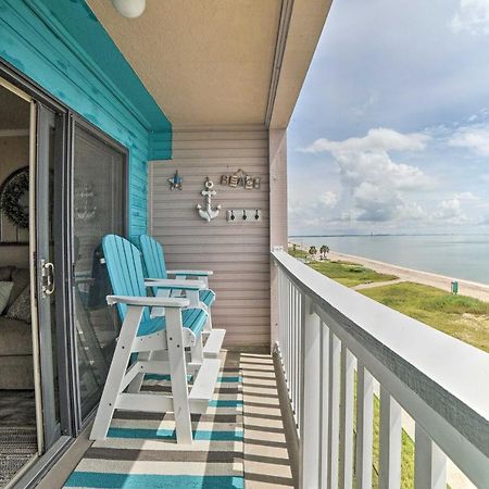 Updated Front Beach Condo With Resort Amenities! Corpus Christi Dış mekan fotoğraf