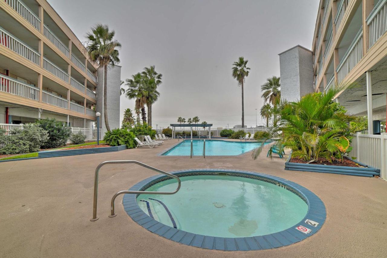 Updated Front Beach Condo With Resort Amenities! Corpus Christi Dış mekan fotoğraf