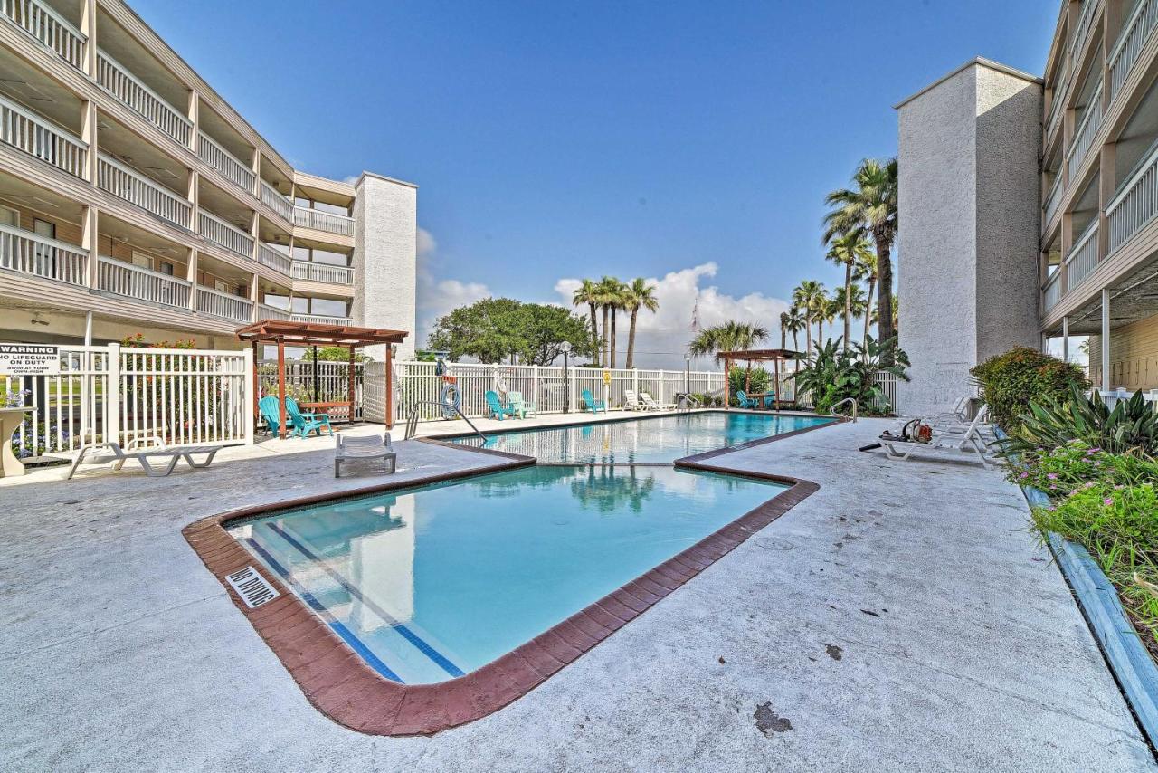 Updated Front Beach Condo With Resort Amenities! Corpus Christi Dış mekan fotoğraf