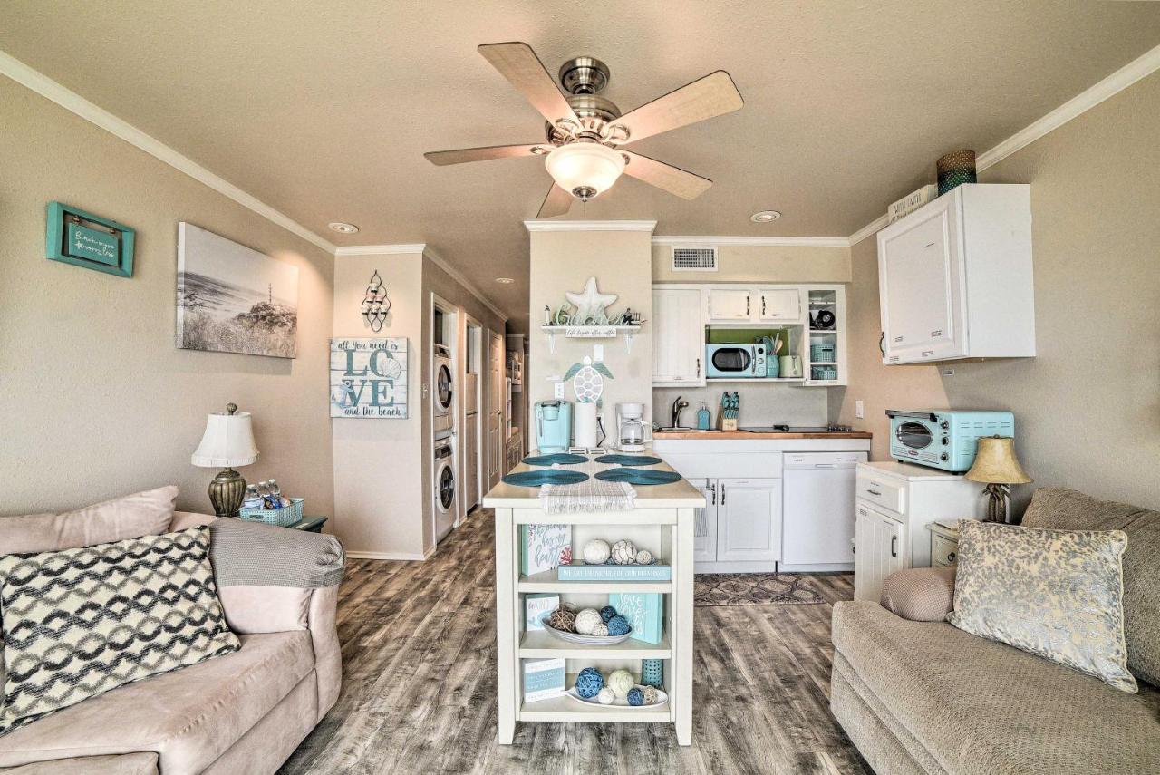 Updated Front Beach Condo With Resort Amenities! Corpus Christi Dış mekan fotoğraf