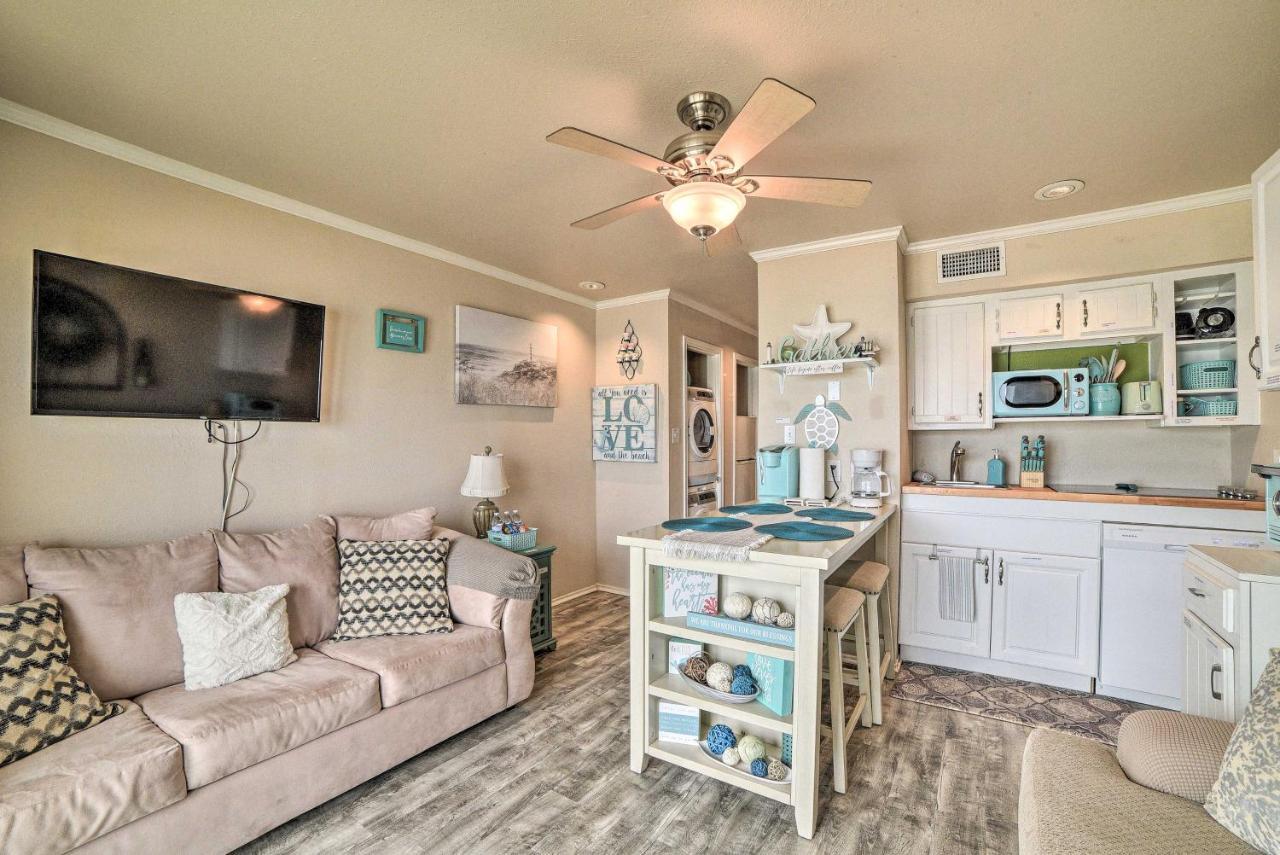 Updated Front Beach Condo With Resort Amenities! Corpus Christi Dış mekan fotoğraf