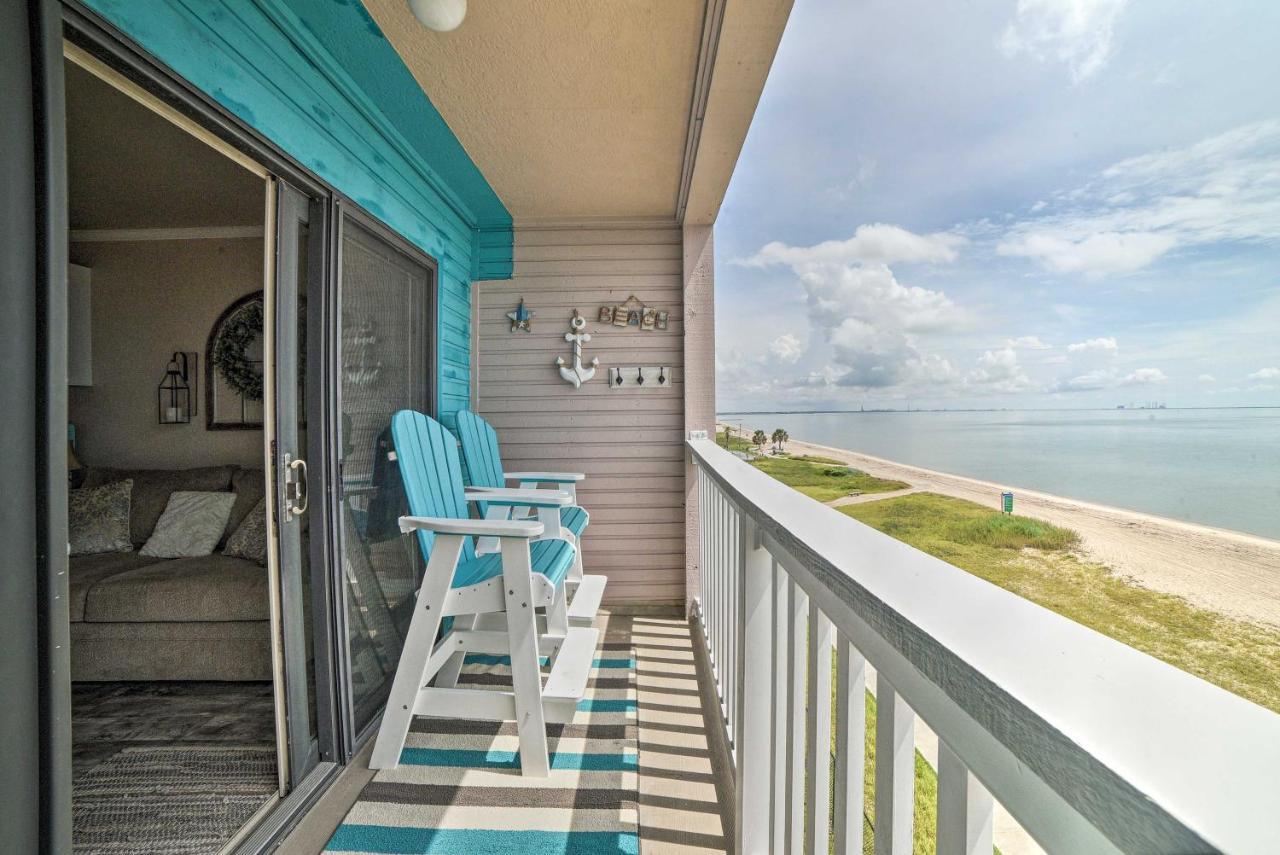 Updated Front Beach Condo With Resort Amenities! Corpus Christi Dış mekan fotoğraf