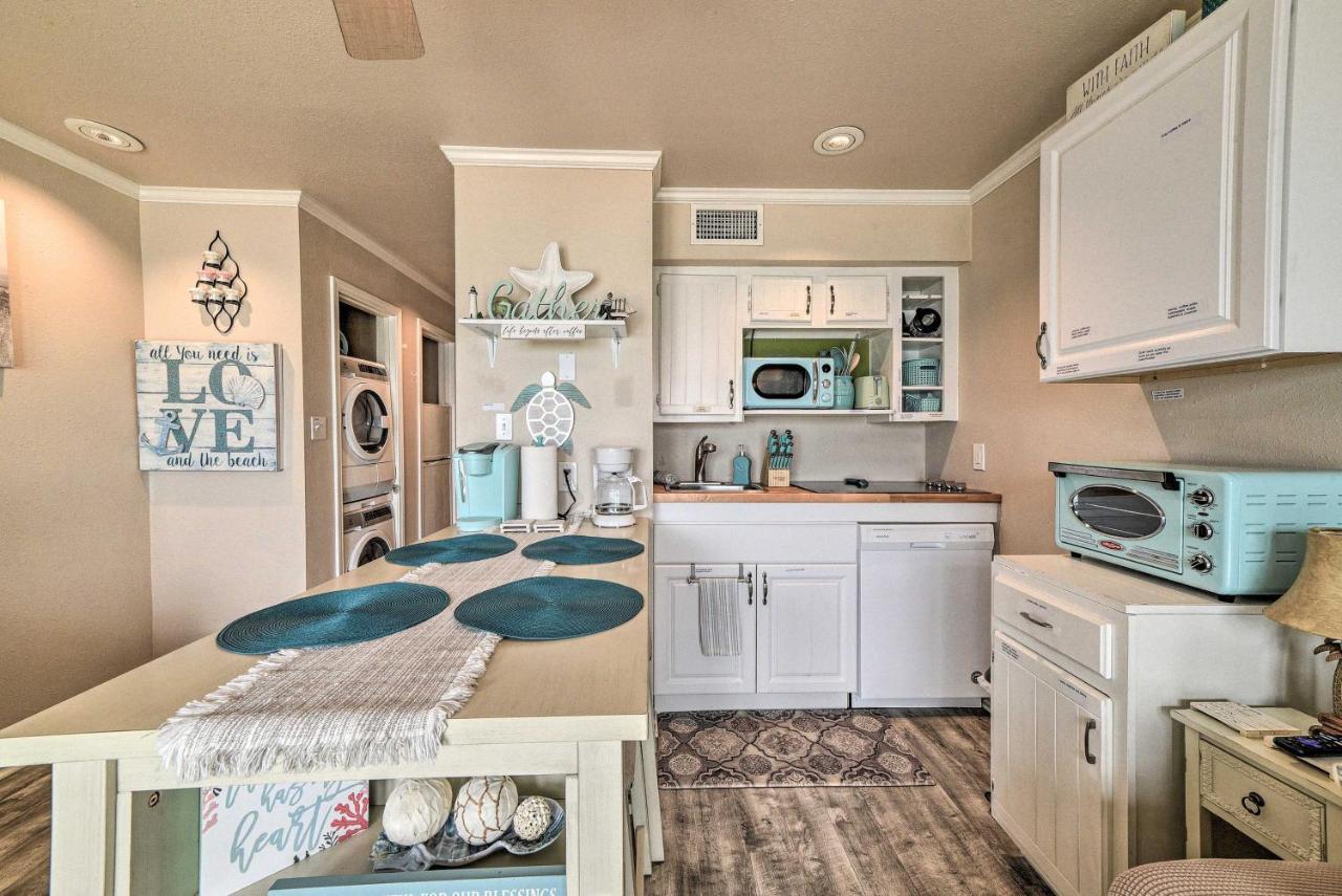 Updated Front Beach Condo With Resort Amenities! Corpus Christi Dış mekan fotoğraf
